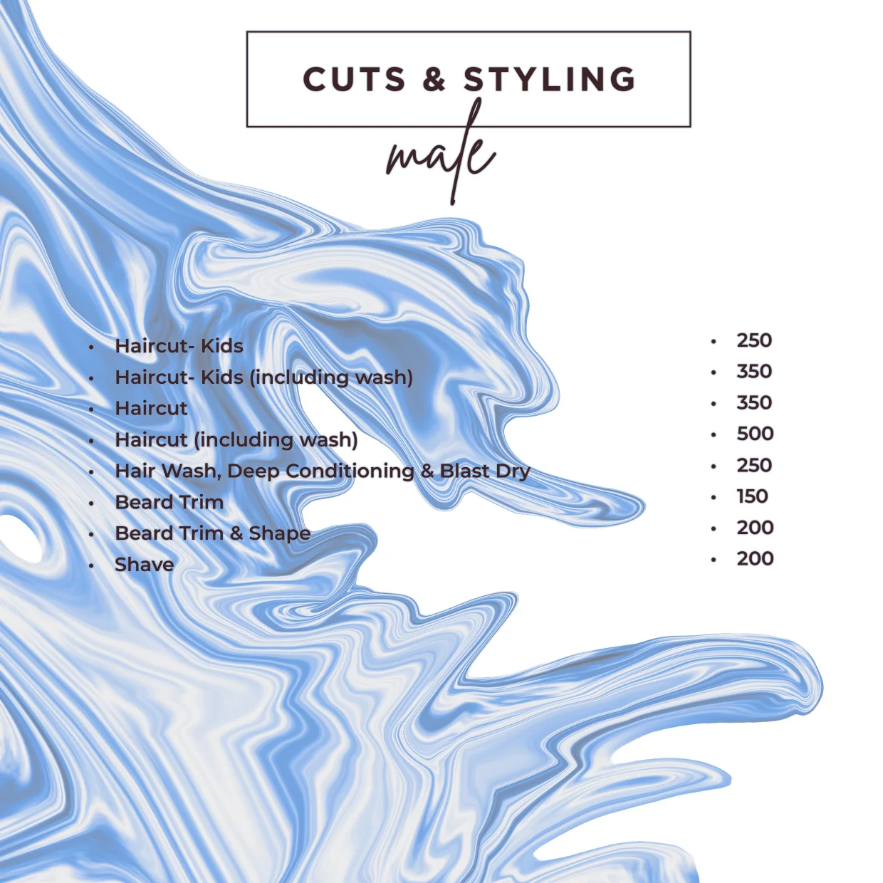 THS Rate Card - Male Cuts - page 3 of 11